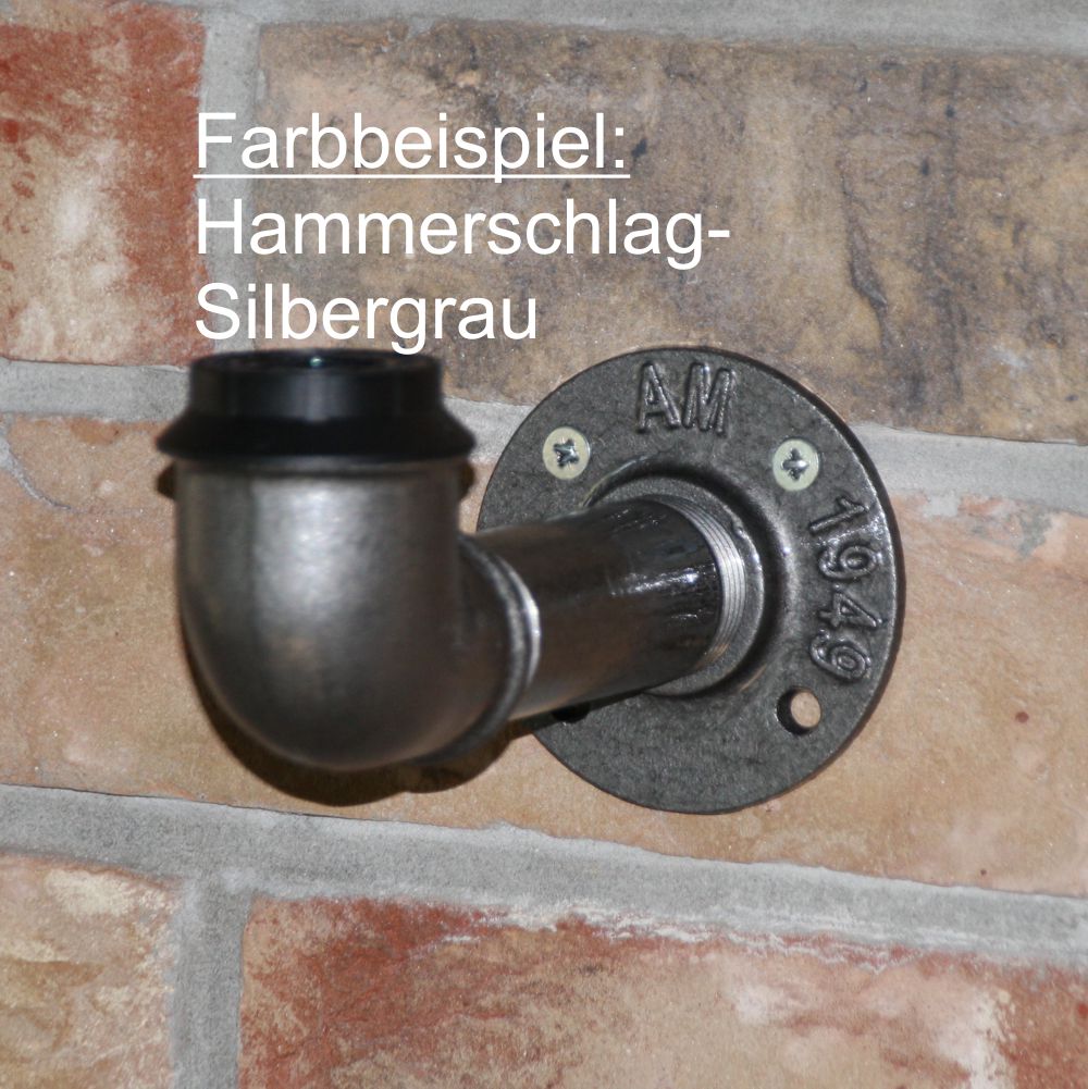 Hammerschlag Silbergrau